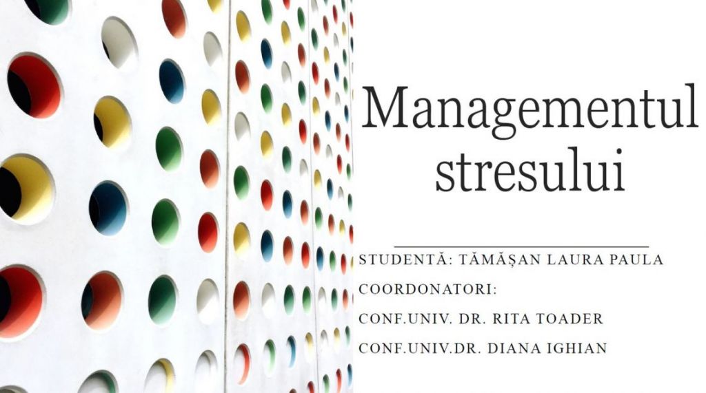 Managementul stresului